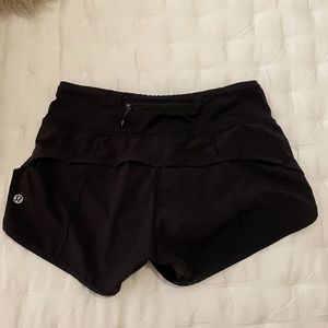 lululemon Speed Shorts 2.5”